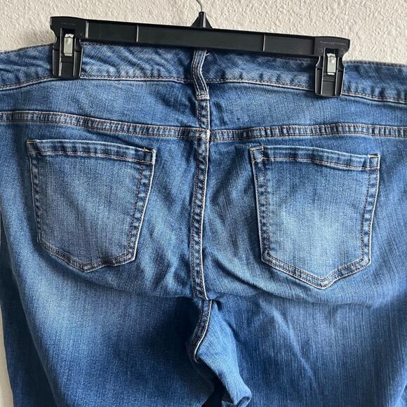 Torrid Women's Medium Wash Ankle Skinny Jeans Size 16 Style 10845124 - Picture 10 of 11